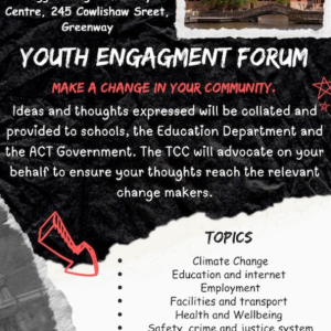 Tuggeranong Community Council Youth Engagement Forum, 2024